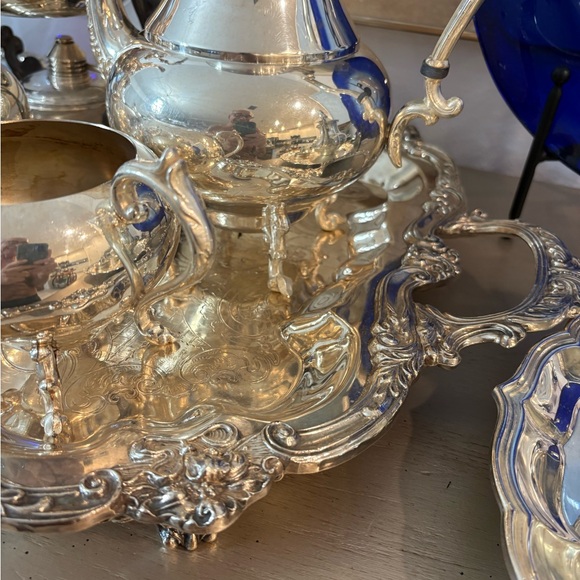 Silver Tea Service - Picture 4 of 7